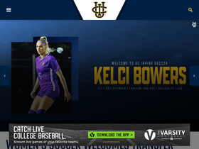 'ucirvinesports.com' screenshot