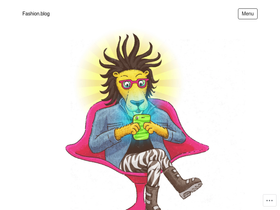 'fashion.blog' screenshot