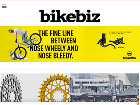 'bikebiz.com' screenshot