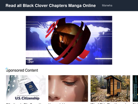 'blackcloverpages.com' screenshot