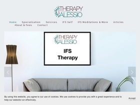 'therapywithalessio.com' screenshot