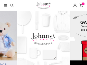 'johnnys-shop.jp' screenshot