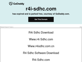 'r4i-sdhc.com' screenshot