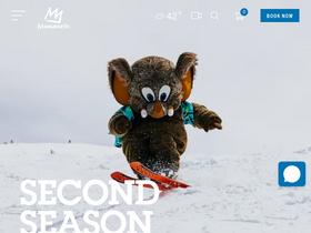 'mammothmountain.com' screenshot