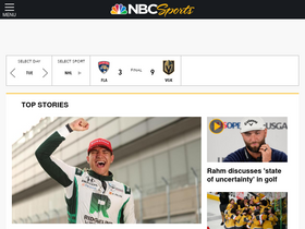 'nbcsports.com' screenshot
