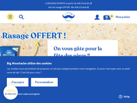 'bigmoustache.com' screenshot