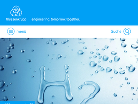 'thyssenkrupp.com' screenshot