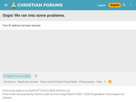 'christianforums.com' screenshot