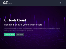 'cftools.cloud' screenshot