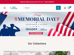 'phivillaus.com' screenshot