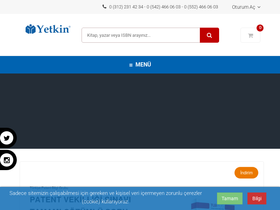 'yetkin.com.tr' screenshot