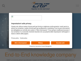 'crif.it' screenshot