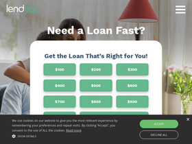 'lendyou.com' screenshot
