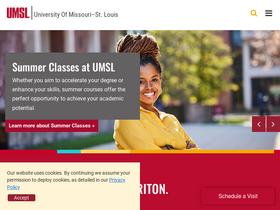 'ciac.umsl.edu' screenshot