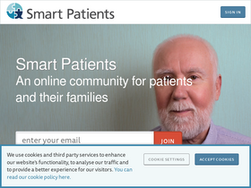 'smartpatients.com' screenshot