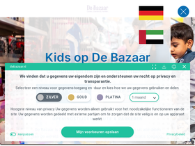 'debazaar.nl' screenshot