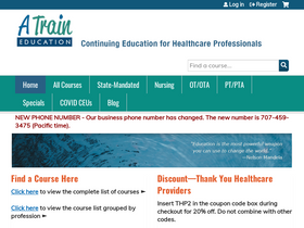 'atrainceu.com' screenshot