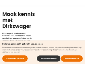 'dirkzwager.nl' screenshot