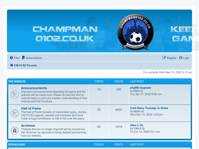 'champman0102.net' screenshot