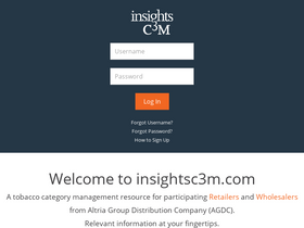 'insightsc3m.com' screenshot