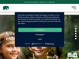 'koelnerzoo.de' screenshot