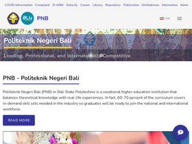 'sipil.pnb.ac.id' screenshot