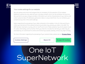 'emnify.com' screenshot