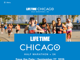 'chicagohalfmarathon.com' screenshot