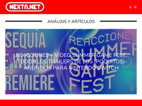 'nextn.es' screenshot