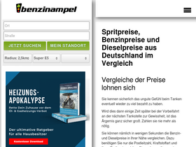 'benzinampel.de' screenshot