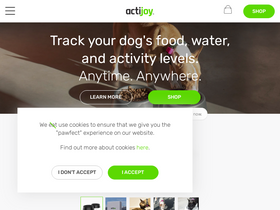 actijoy.com homepage screenshot