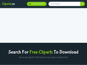 'cliparts.co' screenshot