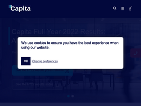 'capita.com' screenshot