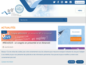 'srlf.org' screenshot