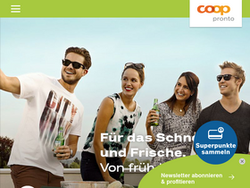 'coop-pronto.ch' screenshot
