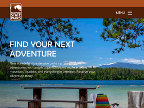 'nhstateparks.org' screenshot