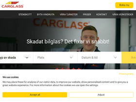 'carglass.se' screenshot