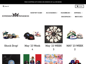 'crownminded.com' screenshot