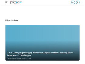'jatimnow.com' screenshot