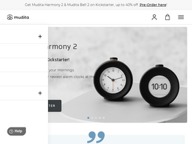 'mudita.com' screenshot