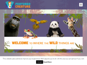 'featuredcreature.com' screenshot