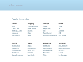 'mlcourier.com' screenshot