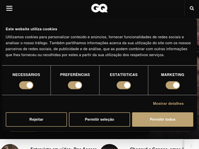 'gqportugal.pt' screenshot