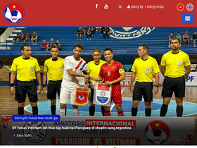 'vff.org.vn' screenshot