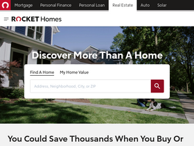 'rockethomes.com' screenshot