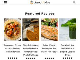 'blendofbites.com' screenshot