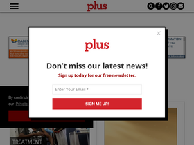 'hivplusmag.com' screenshot