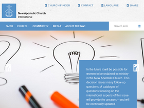 'nak.org' screenshot