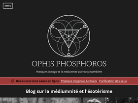 'ophis-phosphoros.com' screenshot