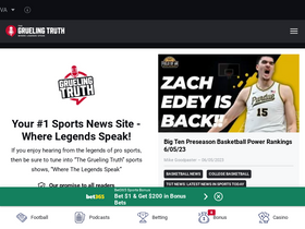 'thegruelingtruth.com' screenshot